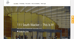 Desktop Screenshot of 111southwacker.com